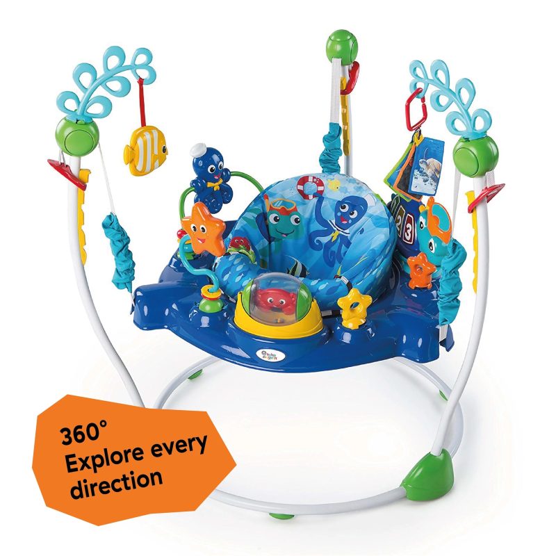 Baby Einstein Neptune’s Ocean Discovery Activity Center Jumper - Image 4