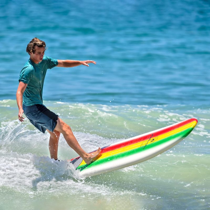 Classic Soft Top Foam 8ft Surfboard - 图片 18