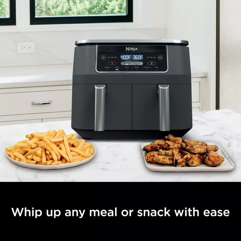 Ninja Foodi 8 qt. Original Dualzone, 2-Basket Air Fryer with 6 Functions - Image 2
