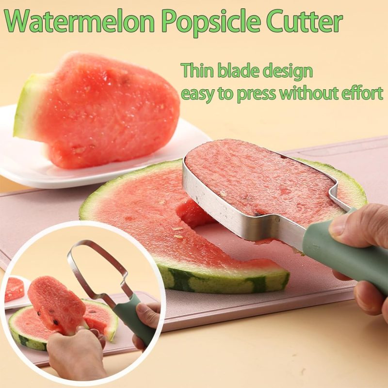 3-In-1 Stainless Steel Watermelon Fork, Slicer And Cutter - Image 4