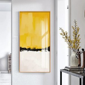 Abstract Dual Color Contrast