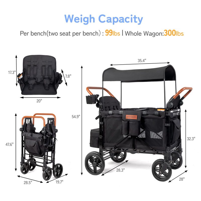 JOYMOR Stroller Seating UV Protection WS1CB4SP - 图片 7