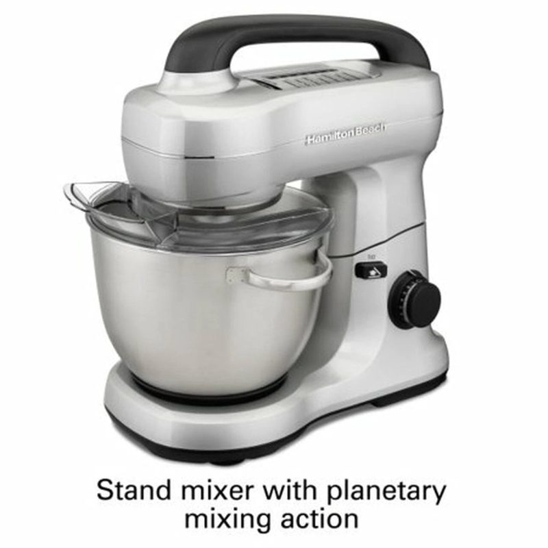 Hamilton Beach 7 Speed Silver Stand Mixer - Image 3