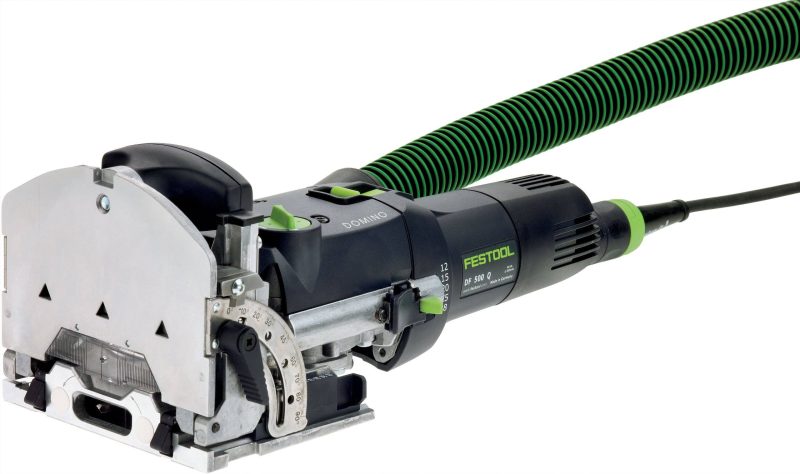 FESTOOL Domino DF 500 Joiner, Precise Woodworking Mortise Tool, Adjustable Fence, Durable Carbide Tip