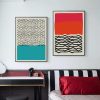 Abstract Color Line