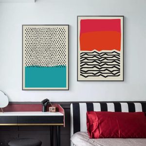 Abstract Color Line