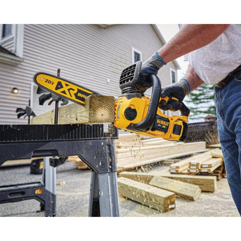 DW 20V MAX 12in. Brushless Battery Powered Chainsaw Tool Only DCCS620B - Image 10