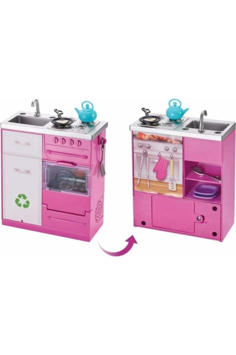 Barbie Dreamhouse Dollhouse with Wheelchair Accessible Elevator - MadeInUSA - Image 3