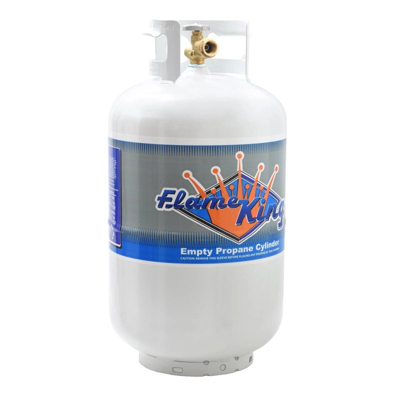 Flame King 30lb Propane Tank LP Cylinder with OPD - Image 4
