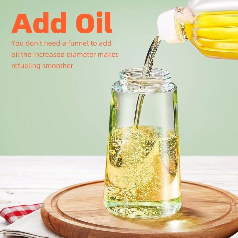 2 in 1 Oil Dispenser And Oil Spray  Bottles- 16Oz - Image 5