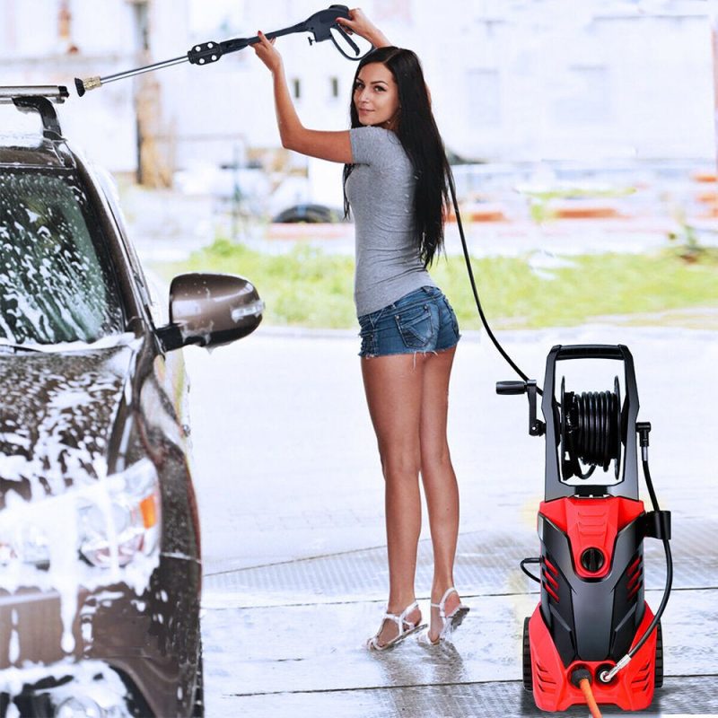 3000PSI Electric High Pressure Washer Machine 2 GPM 2000W W/ Deck Patio Cleaner - Image 3