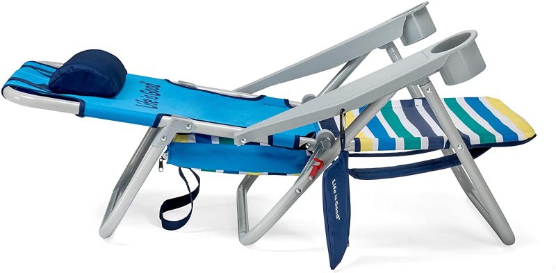 ake Blue Beach Chair, Short - Image 4