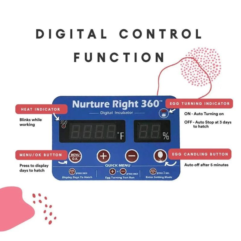 Harris Farms Nurture Right 360 Incubator - MadeInUSA - Image 8