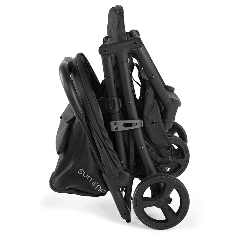3Dpac CS+ Double Stroller, Black – Car Seat Compatible Baby Stroller – Lightweight Stroller with Convenient One-Hand Fold - Image 6