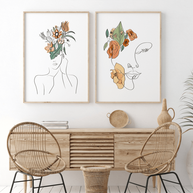 Abstract Flora Women - Image 2