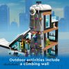 LEGO City Ski and Climbing Center 60366 Building Toy Set, 3-Level Building with a Ski Slope, 8 Minifigures and 2 Animal Figures for Imaginative Winter Sports Play, Fun Gift Idea for Kids and Ski Fans - Image 6