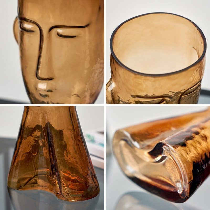 Abstract Human Face Flower Vase - Image 7