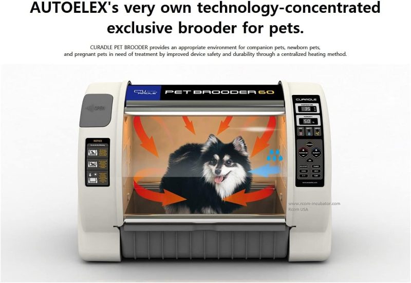 Brooders and Incubators Curadle R-com Pet Brooder MXB60N 2 Year Warranty with Bonus Tray - Image 2