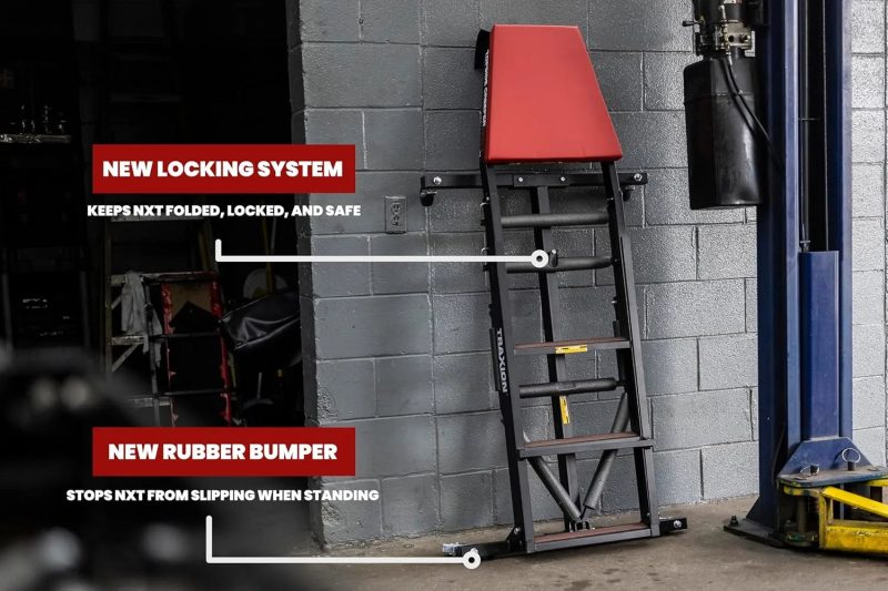 Traxion 3-200 NXT Foldable Topside Automotive Engine Creeper - Image 4
