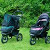 No-Zip NV Pet Stroller for Cats/Dogs, Zipperless Entry, Easy One-Hand Fold, Gel-Filled Tires, Plush Pad + Weather Cover Included, 3 colors - Image 23