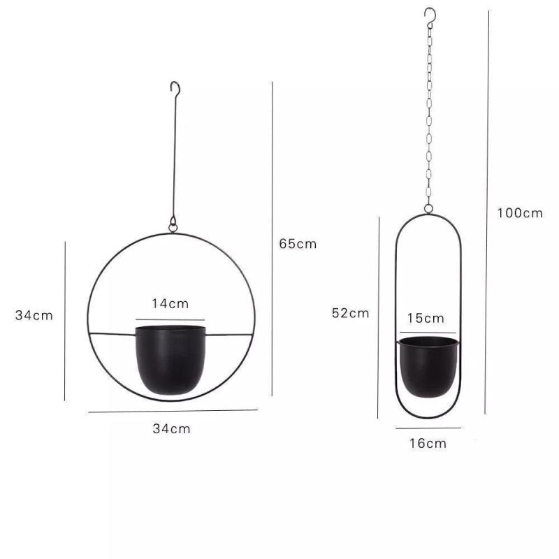 AeroHaloTM – Metal Hanging Planter - Image 8