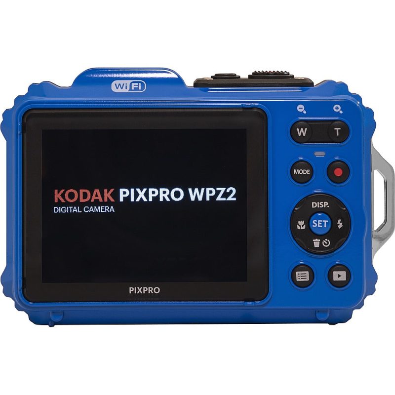 Kodak – PIXPRO WPZ2 16.0-Megapixel Waterproof Compact Camera – Electric Blue - Image 2