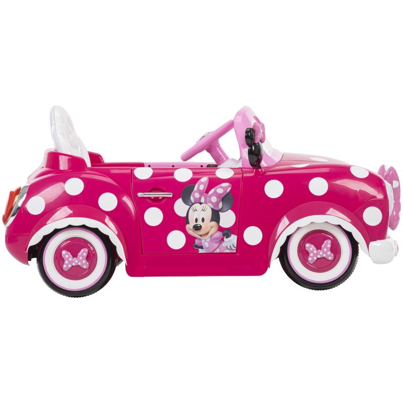 Huffy Disney Minnie Mouse Battery-Powered Ride-On Car, 6V, Kids Ages 3+ - 图片 6