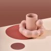 Abstract Ceramic Cloud Mug with Saucer - Image 6