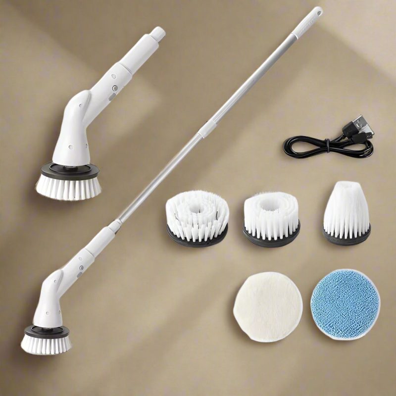 6-in-1 Wireless Electric Cleaning Brush – Revolutionize Your Cleaning Routine