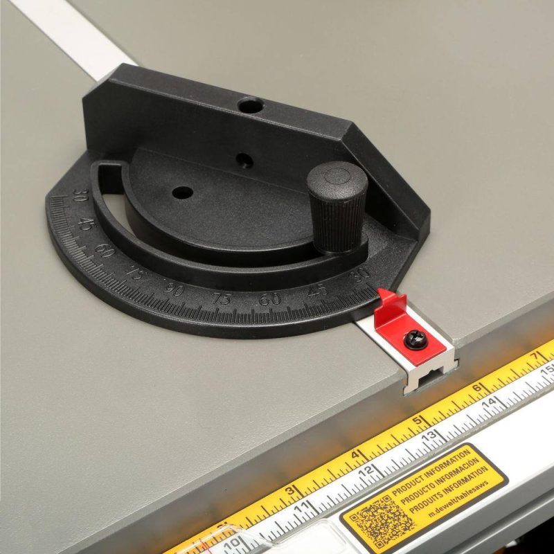 DW 15 Amp Corded 10 in. Job Site Table Saw with Rolling Stand DWE7491RS - Image 7