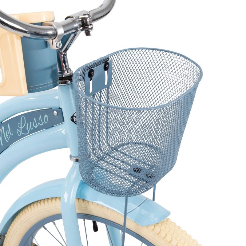 Huffy, nel Lusso Classic Cruiser Bike with Perfect Fit Frame, Women's, Light Blue, 26" - MadeInUSA - 图片 6