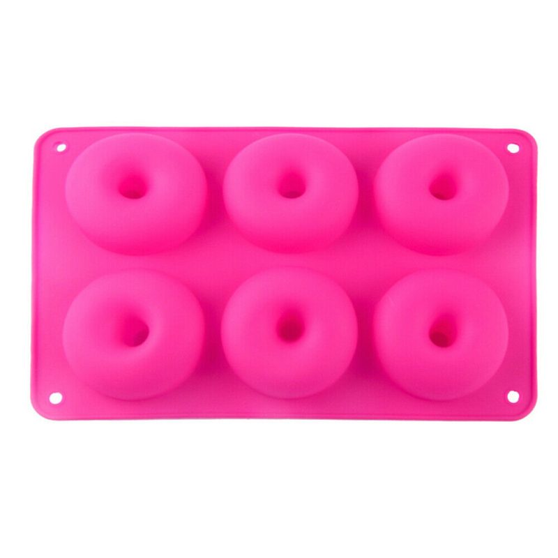 6-Hole Silicone Donut Baking Pan - Image 19