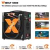SMACO PCP Air Compressor 4500Psi/30Mpa High Pressure Air Compressor Paintball Scuba Tank Compressor HPA Pump Fill Station Auto-Stop,Oil-Free Powered by 12V DC or 110V AC with Water/Oil Separator - Image 2
