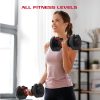 FitRx Smart Bell, Quick Select Adjustable Dumbbell, 5-52.5 Lbs - Image 9