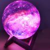 3D Colorful Moon Lamp