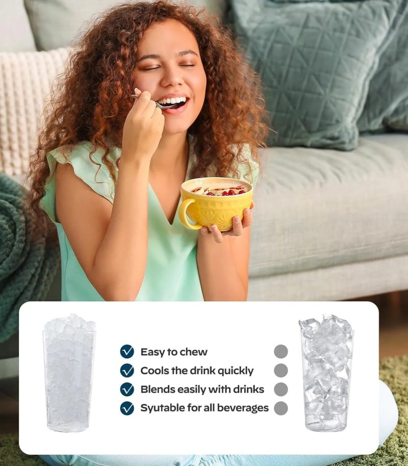 Silonn Chewable Granule Portable Self-Cleaning Ice Maker - Image 2