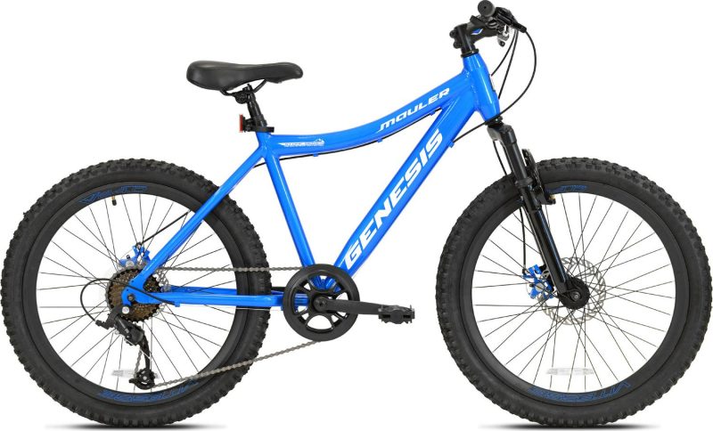 Genesis 24 Mauler Boy’s Mountain Bike, Blue - Image 2