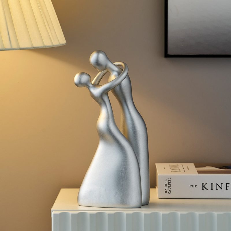 Abstract Cuddled Up Lovers - Image 6