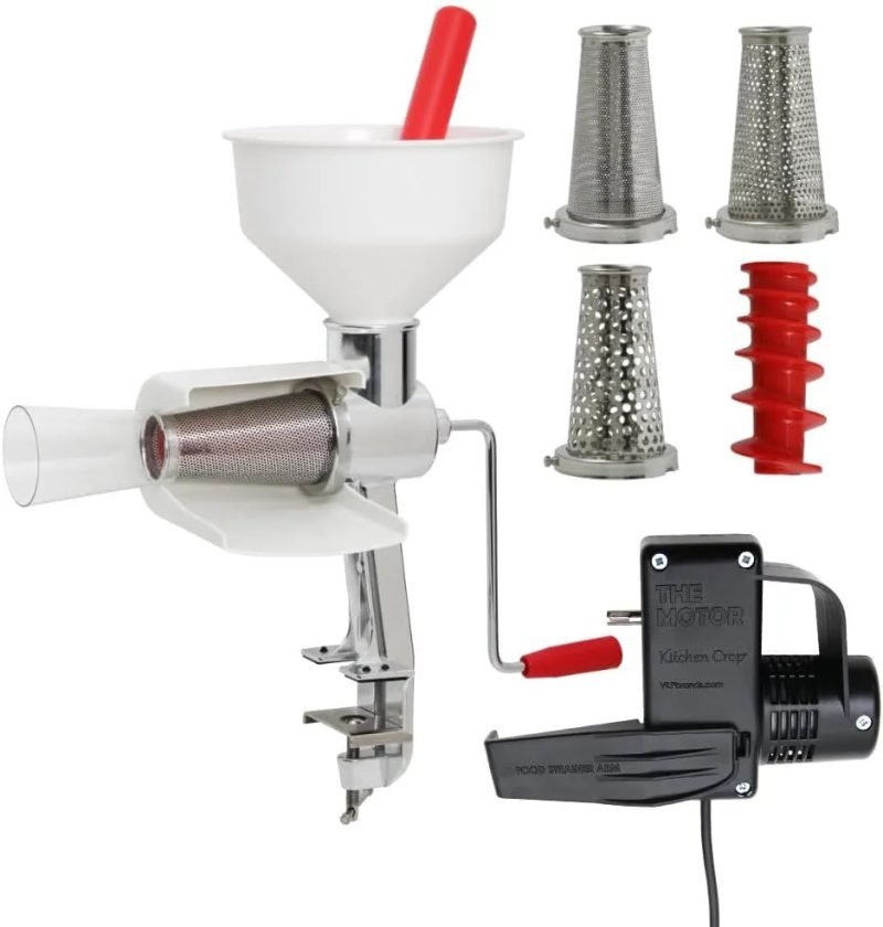 KITCHEN CROP Johnny Applesauce Ketchup Maker Peel Off Produce Food Strainer - Image 6
