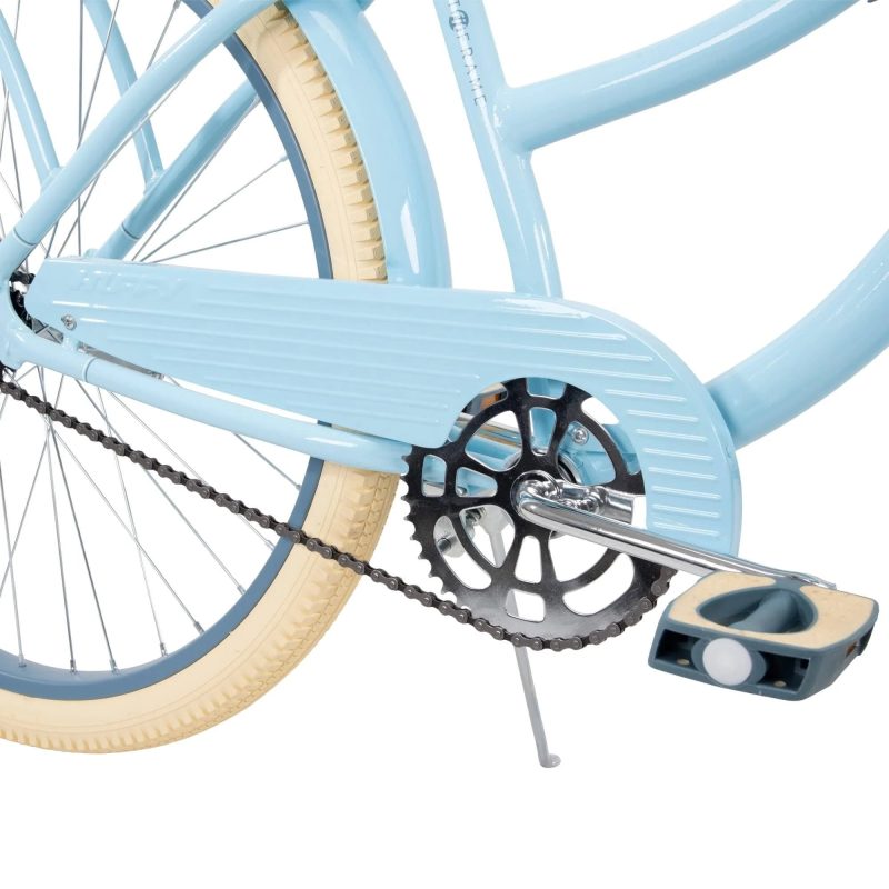Huffy, nel Lusso Classic Cruiser Bike with Perfect Fit Frame, Women's, Light Blue, 26" - MadeInUSA - 图片 9