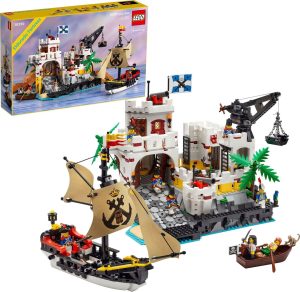 LEGO – Icons Eldorado Fortress with Pirate Ship Building Kit 10320