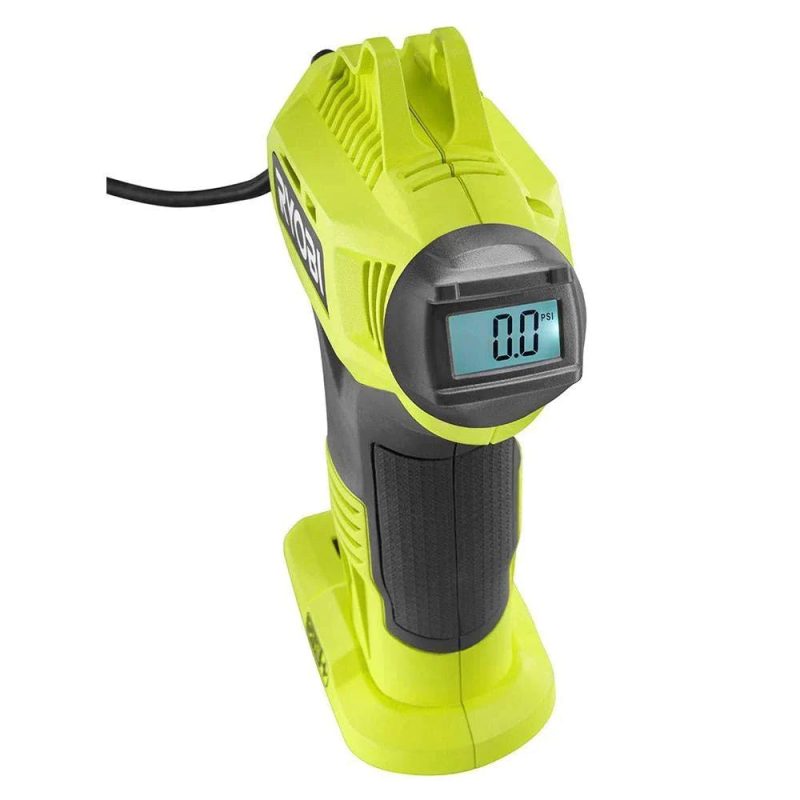 Ryobi P737D 18-Volt One+ Cordless High Pressure Inflator with Digital Gauge, 4.0 Ah 18-Volt One+ High Capacity Lithium-Ion Battery, Charger, and Bag - MadeInUSA - Image 3