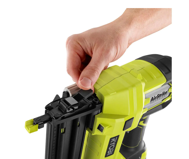 RYOBI P320P318 ONE 18V Cordless 2Tool Combo Kit with 18Gauge Brad Nailer and 23Gauge 138 in. Headless Pin Nailer Tools Only - MadeInUSA - Image 4