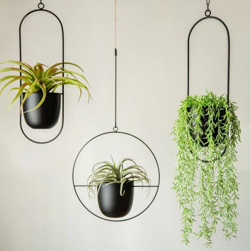 AeroHaloTM – Metal Hanging Planter - Image 4