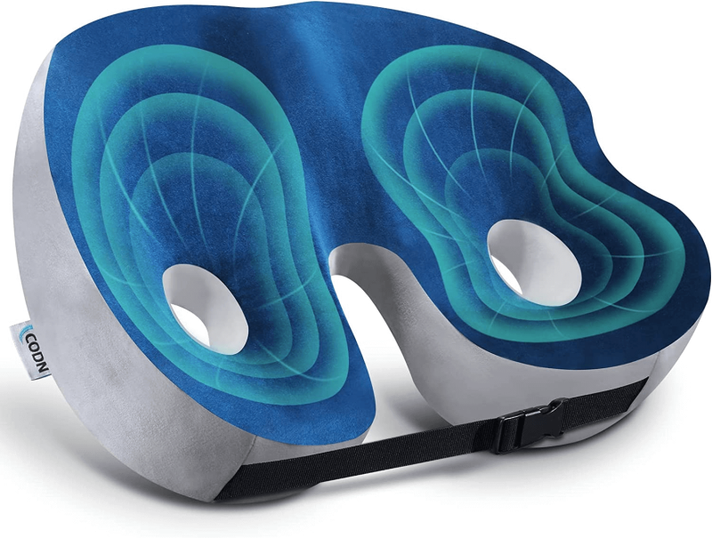 Adjustable Memory Foam Sit Bone Relief Seat Cushion - Image 14
