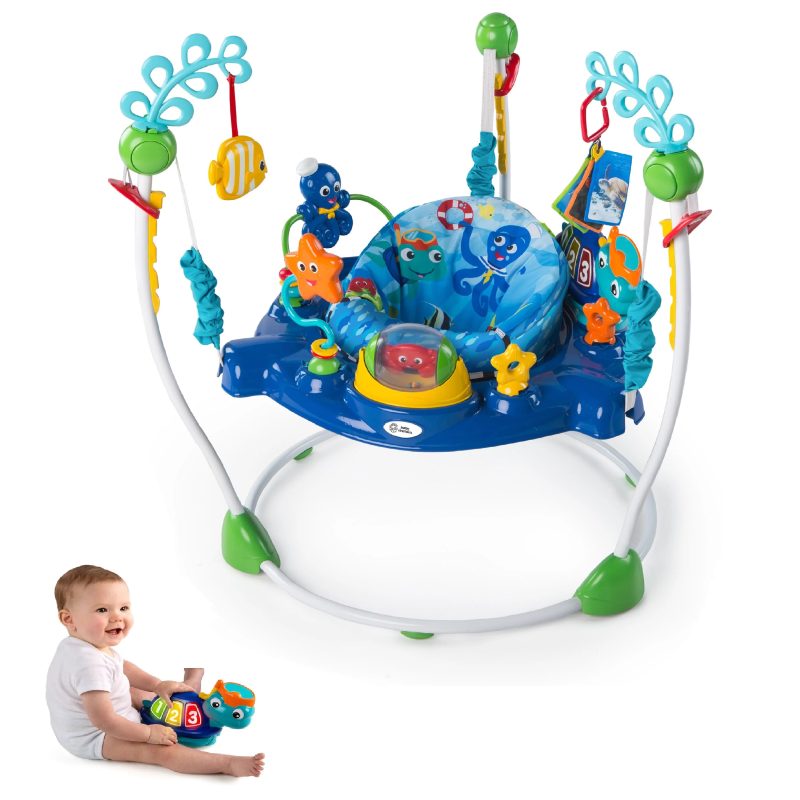 Baby Einstein Neptune’s Ocean Discovery Activity Center Jumper - Image 2