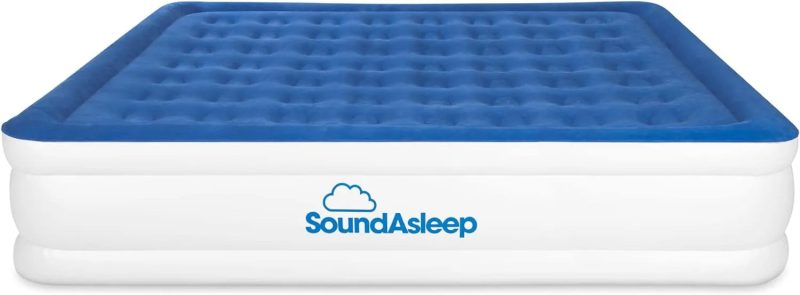 SoundAsleep Products Luxury Inflatable Mattress with Built-in High-Capacity Pump for Family Camping - Image 3