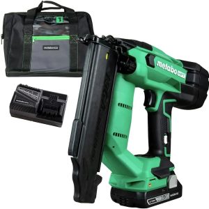 Metabo HPT NT1850DFM MultiVolt 18V Brushless Lithium-Ion 18 Gauge Cordless Brad Nailer Kit