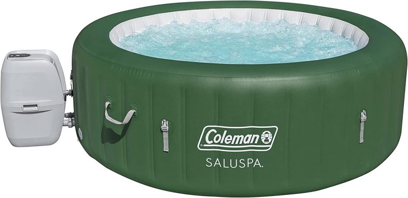 Coleman SaluSpa Tahiti Inflatable Hot Tub Spa, 2-4 Person AirJet Spa – Hot Tub - 图片 3