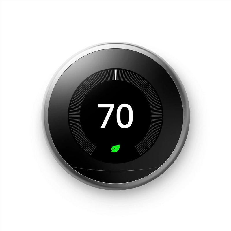 Nest 3rd Gen Learning Thermostat, Programmable Smart, Alexa Compatible, White, Wi-Fi, Energy Saving, Home Use - Image 14